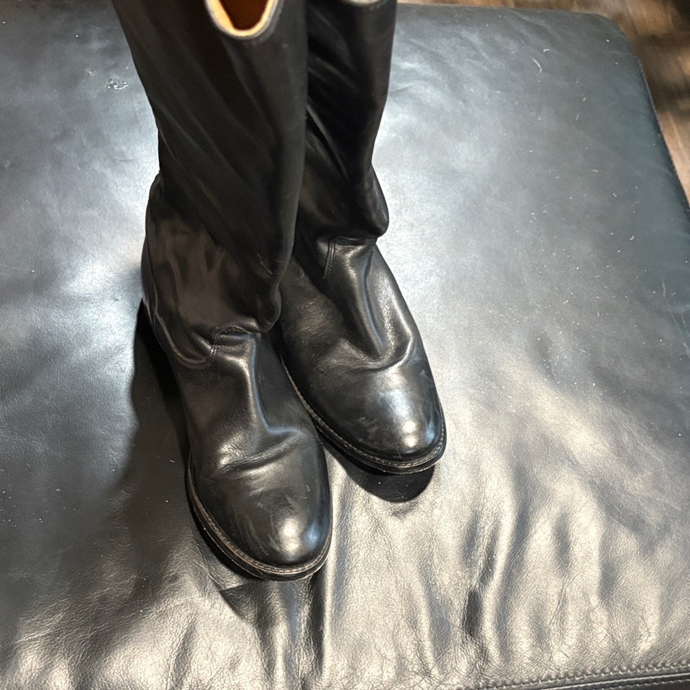 Frye Black leather boots - Picture 3 of 4